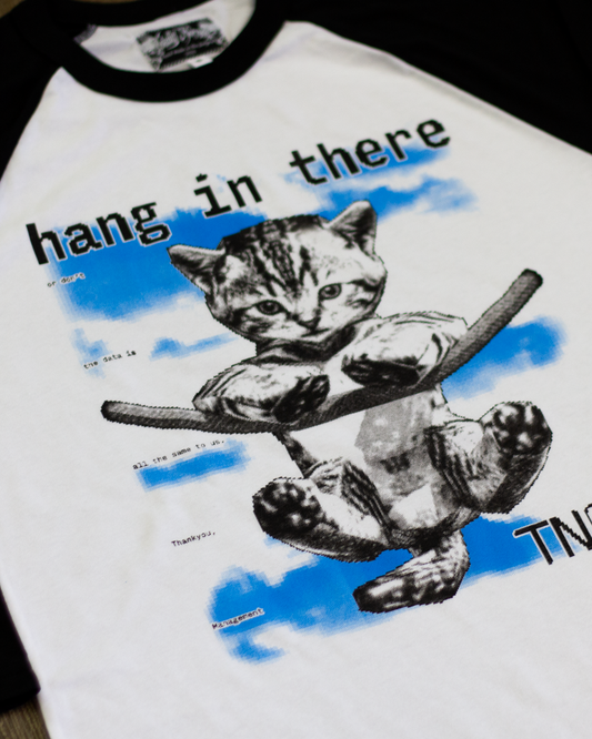 BASEBALL TEE (HANG IN THERE)
