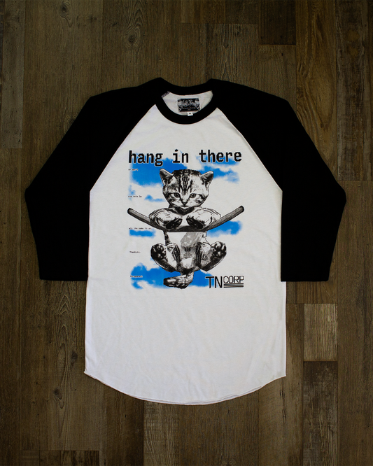 BASEBALL TEE (HANG IN THERE)